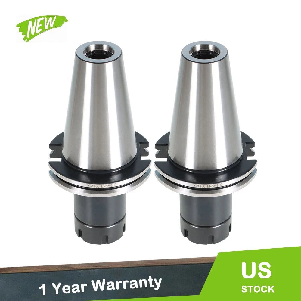 Set of 2 Collet Chucks for CAT50 (YYYY–YYYY)