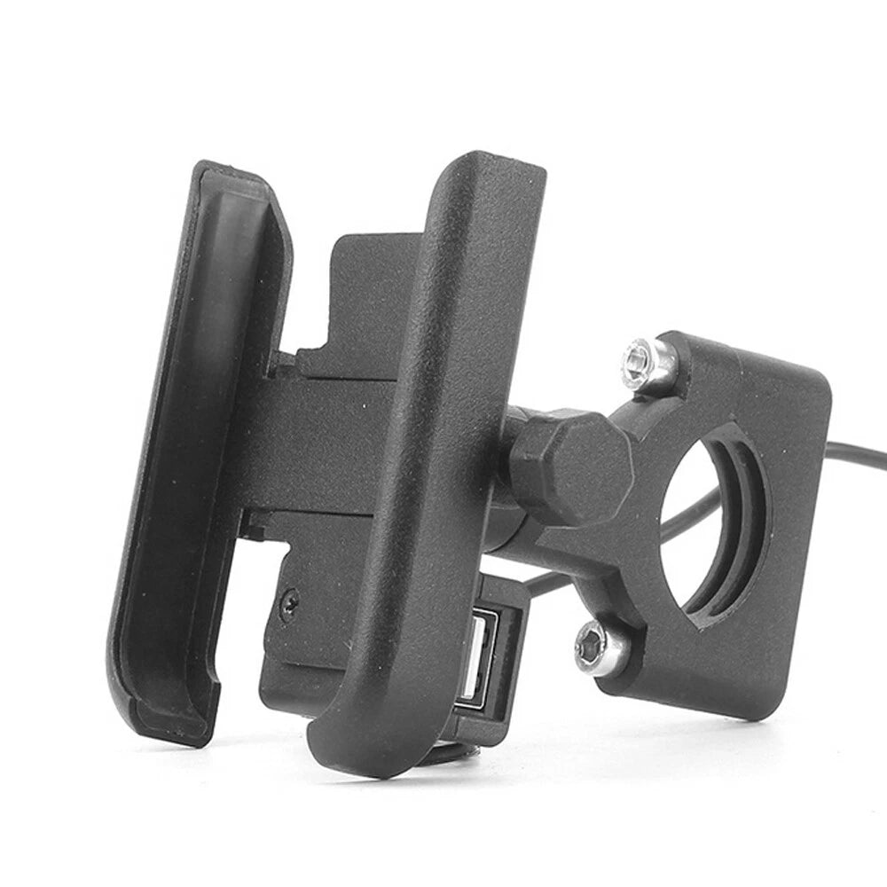 Motorcycle Phone Holder Mount with USB Charger for Harley Street Glide (2014–2023)