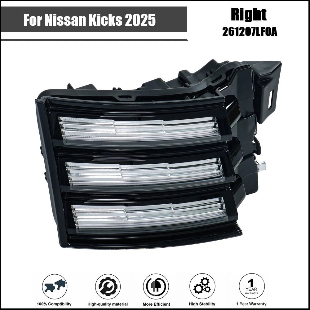 LED DRL Daytime Running Light for Nissan Kicks (2025) Right Side