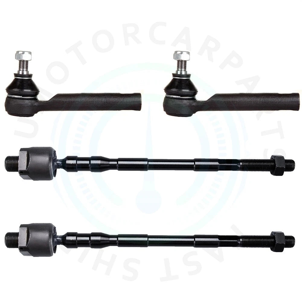 Set of 4 Tie Rod Ends for Subaru Outback Legacy (2005–2009)