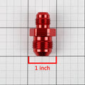 Red Aluminum 6AN Male to 8AN Flare Reducer Union Fitting Hose/Line