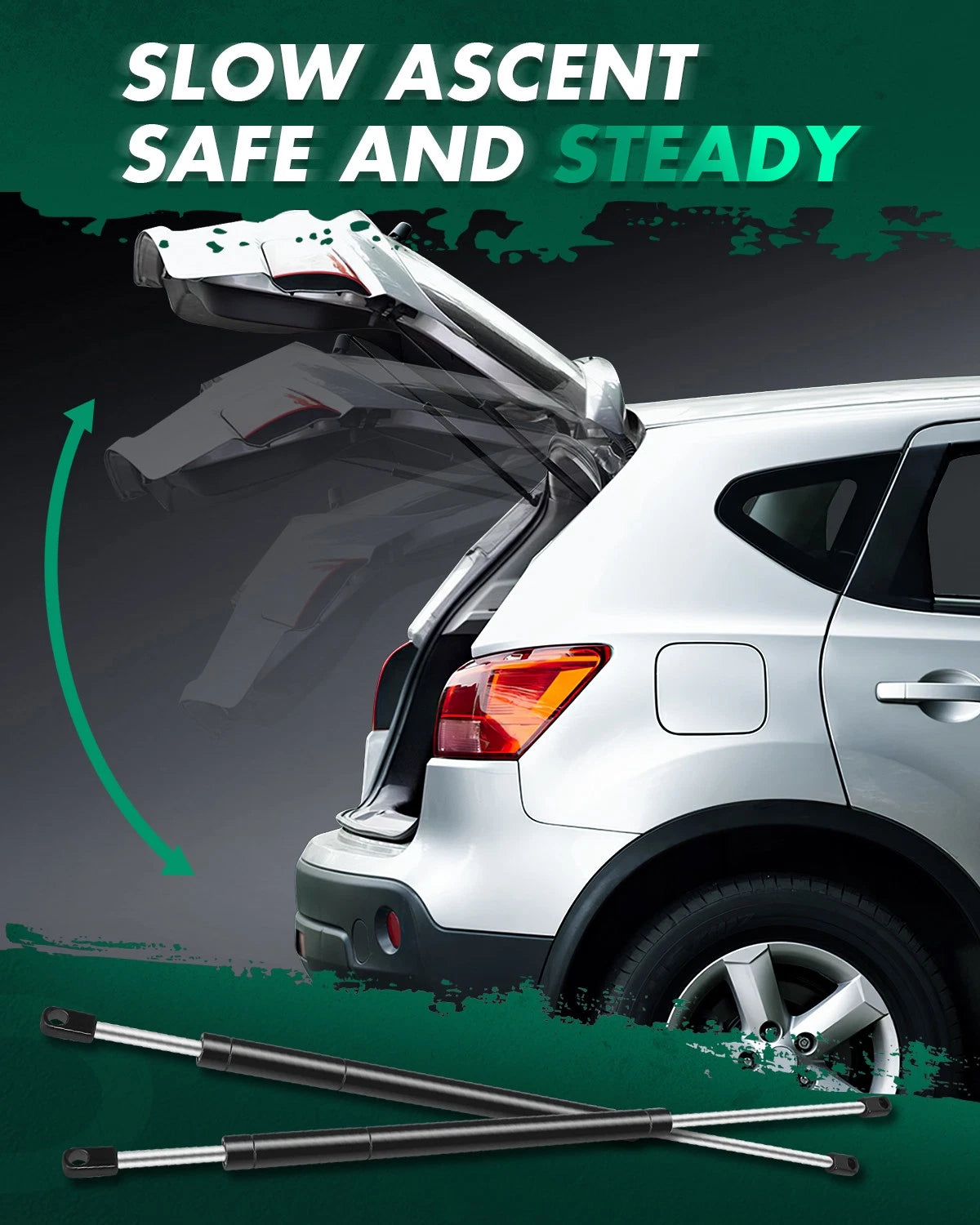 Set of 2 Lift Supports Struts for Murphy Bed RV (Fits 24 inch)