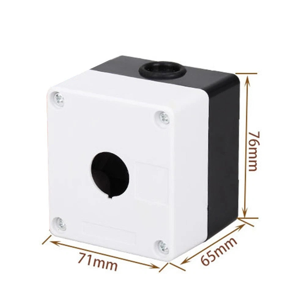 Control Box for - ABS Plastic, 22mm Hole, Waterproof