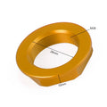 Billet Steering Stem Nut for Suzuki GSXR 600/750, YZF-R1, ZX6R, S1000RR (All Years) - Gold