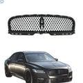 Front Grille for Lincoln Continental (2017–2020) Gloss Black with Camera Hole