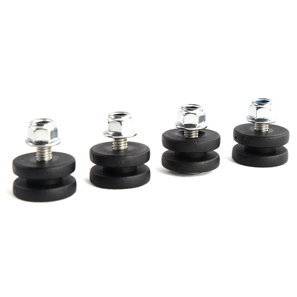 Set of 4 Motor Top Rear Luggage Box Case Trunk Bushing Pad Spacers