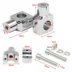 1" Motorcycle Handlebar Risers Clamp Mounts for Harley Fatboy