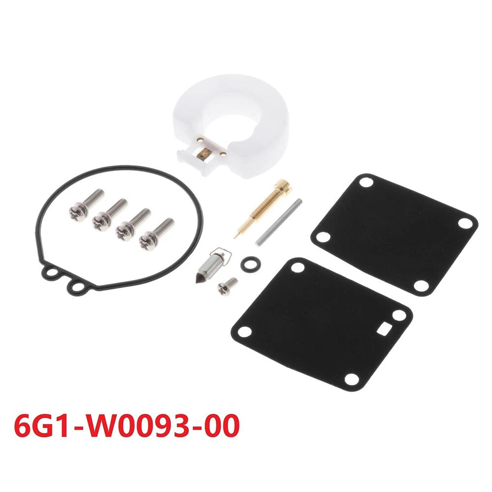 Carburetor Repair Kit 6G1-W0093-00 for Yamaha 2 Stroke 3-8 HP Outboard