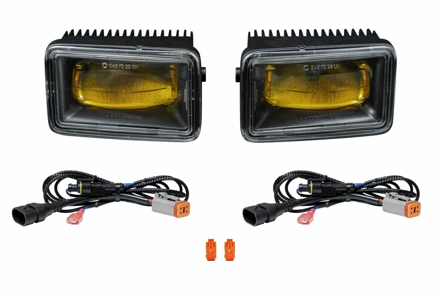 LED Fog Light Kit Yellow Diode Dynamics Style for 2022–2024 Maverick