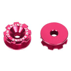 Set of 4 Aluminum Pink Bumper Quick Release Fasteners for Gear Lid