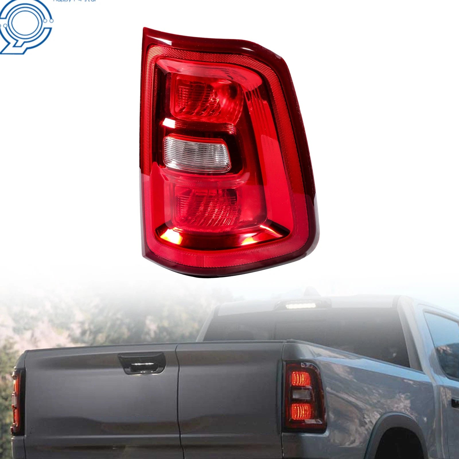 Rear Tail Light Assembly for Ram 1500 (2025) Halogen Lamp Right Side