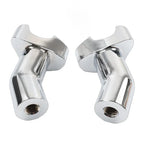 3.5" Chrome Pullback Handlebar Risers for Harley Dyna Softail Road King