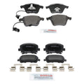 Bosch Quietcast Disc Brake Pad Kit for Audi A4 Quattro A6 Quattro (2002–2009)
