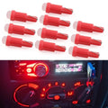 Red T5 1 SMD Dashboard Gauge Indicator Light Bulbs for Car