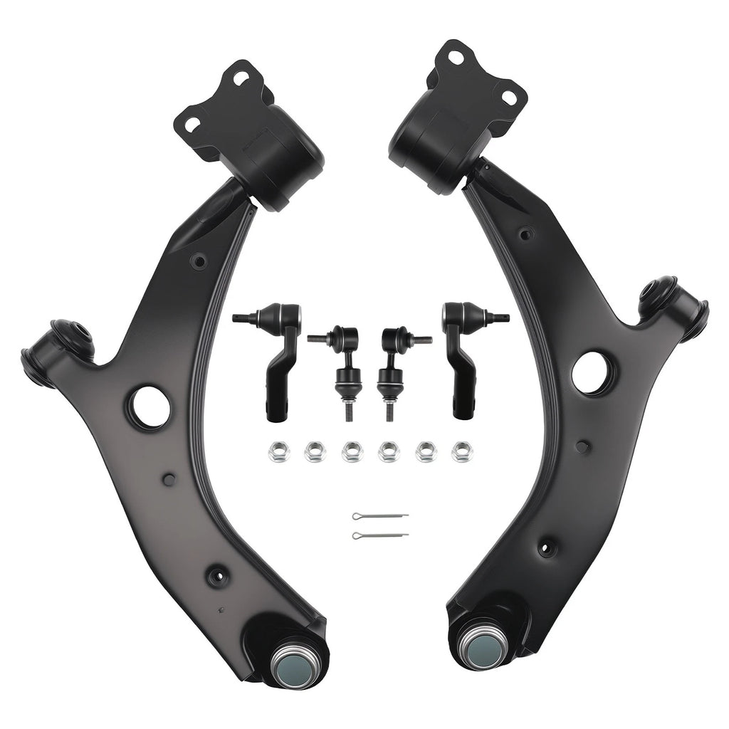 6x Front Rear Suspension Kit for Mazda 3 (2004–2009), Mazda 5 (2006–2015) Control Arm
