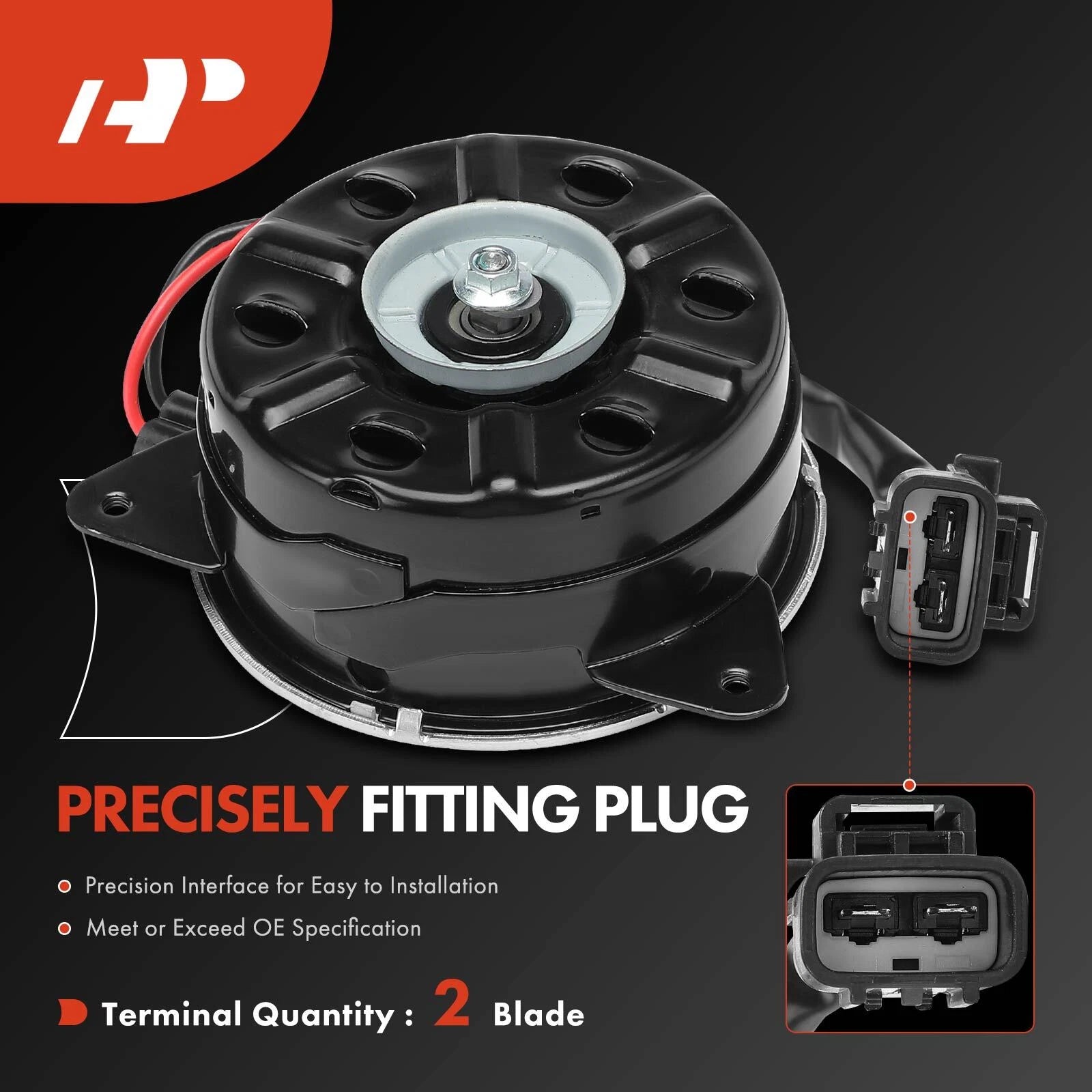 Radiator Fan Cooling Motor for Honda Accord CR-V (2008–2012)