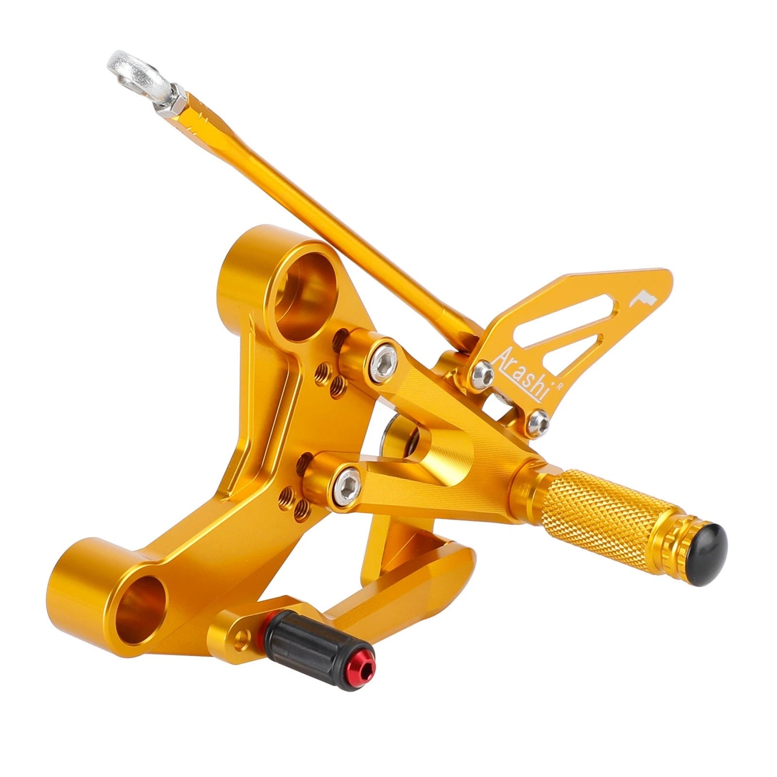 CNC Aluminum Rearsets Footpegs for Duke 790 890 (2018–2022) - Gold