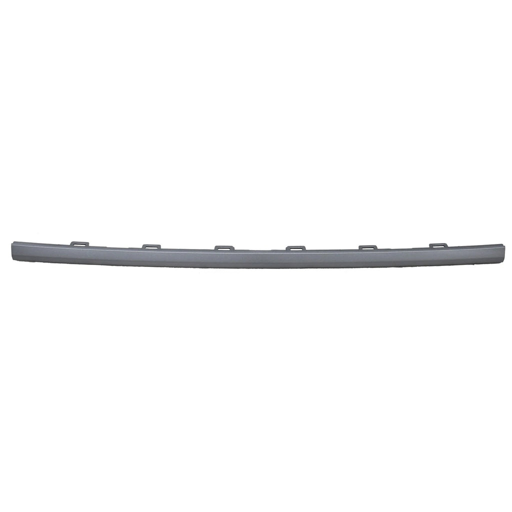 Replacement Gray Textured ABS Plastic Front Center Bumper Cover Molding