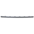 Replacement Gray Textured ABS Plastic Front Center Bumper Cover Molding