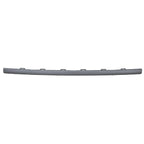 Replacement Gray Textured ABS Plastic Front Center Bumper Cover Molding