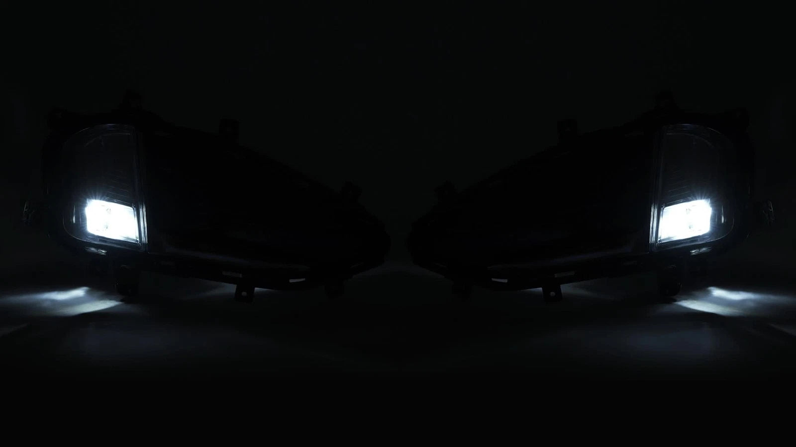 LED Fog Light Bezel Covers for Ford Edge (2019–2024)