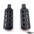 Dominator Black Highway Footpeg Mount for Harley Softail Slim (2018–2023)