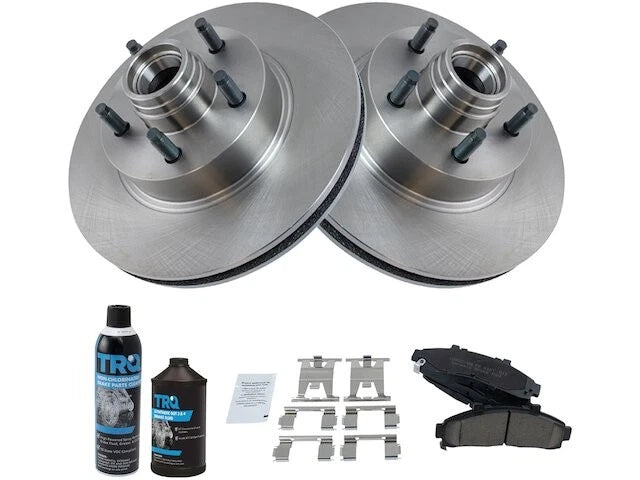 Front Brake Pad and Rotor Kit for Mazda B2500 (1999) GD937MP