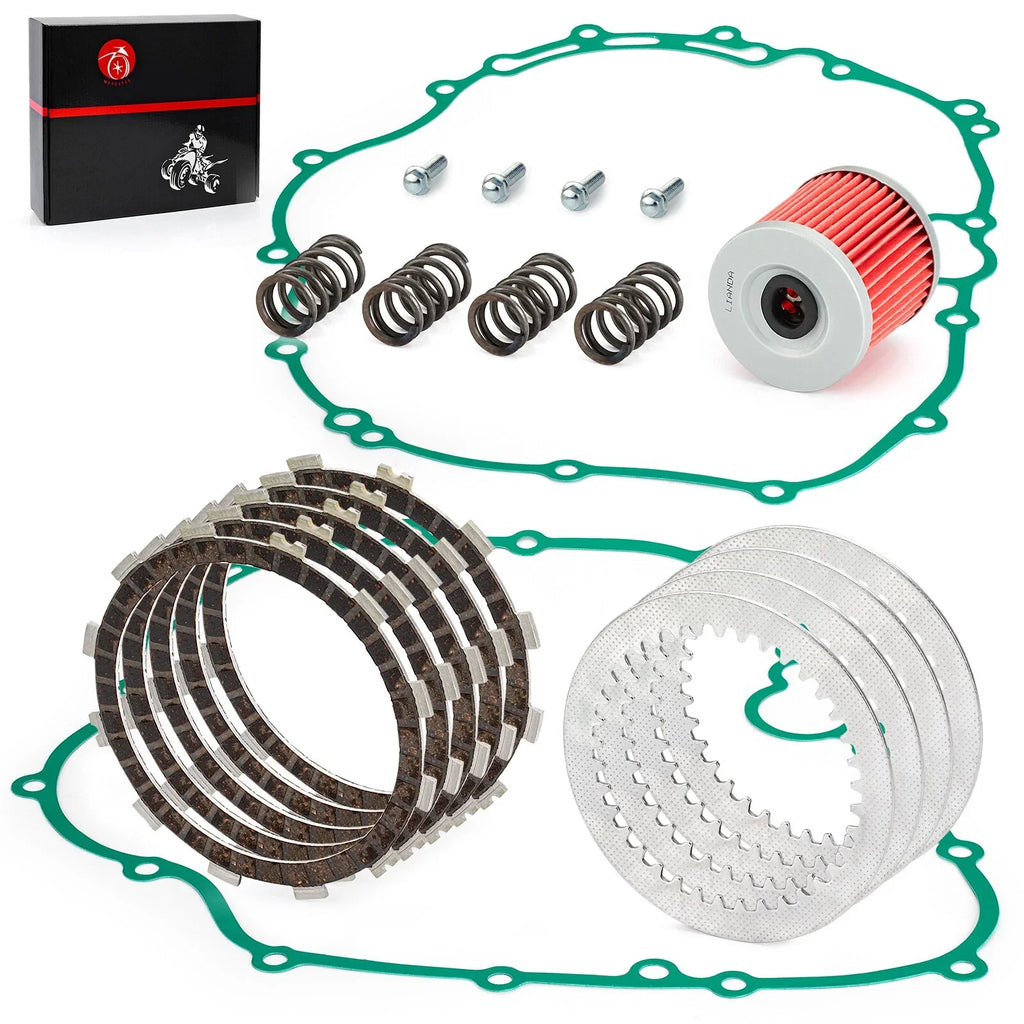 Clutch Friction Plates And Gasket Kit for Kawasaki Bayou KLF300 (2000–2006)
