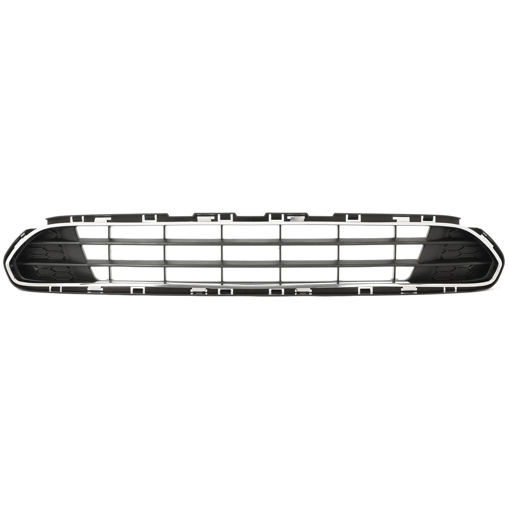 Front Bumper Lower Grille for Ford Fusion (2010–2012) Black Chrome Trim