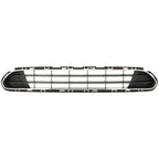 Front Bumper Lower Grille for Ford Fusion (2010–2012) Black Chrome Trim