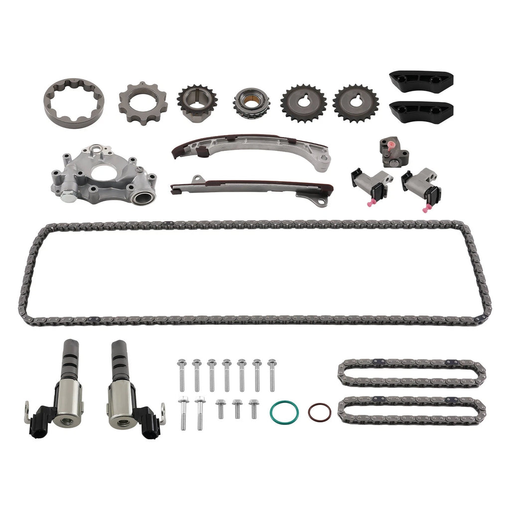 Timing Chain Kit with VVT Solenoids for Toyota 4Runner Tacoma (2003–2015)