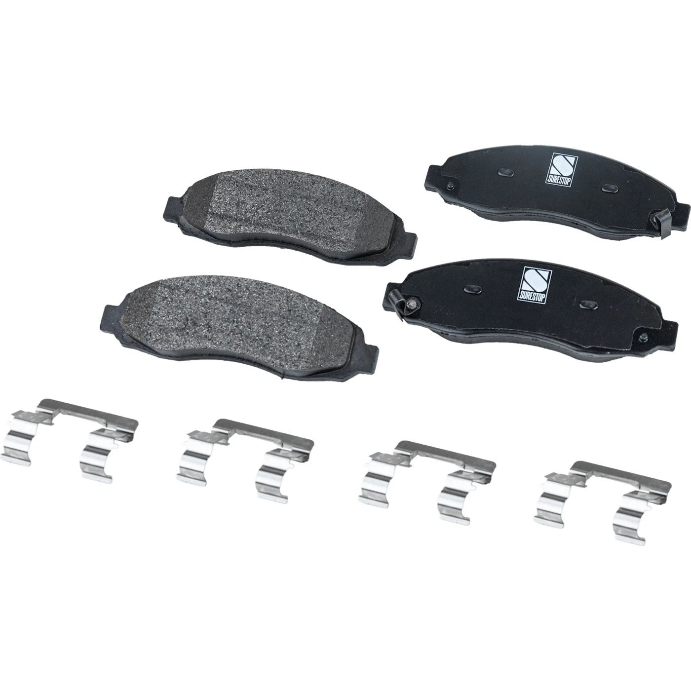Set of 4 Front Semi-Metallic Brake Pads for Dodge Dakota (2003–2004)