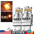 2X 3157 3156 23-LED Amber Turn Signal DRL Side Marker Light Bulbs for AUXITO