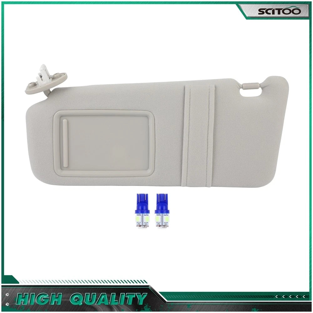 Driver Side Left Sun Visor with Mirror Light for Toyota Venza (2009–2016)