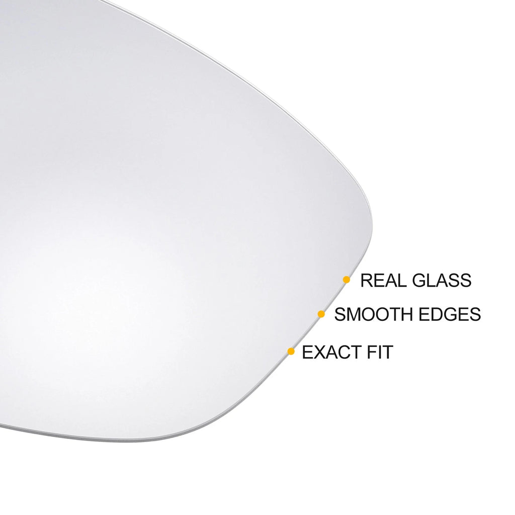 Pair Heated Mirror Glass with Backing Plate for Mazda CX-5 (2013–2014)