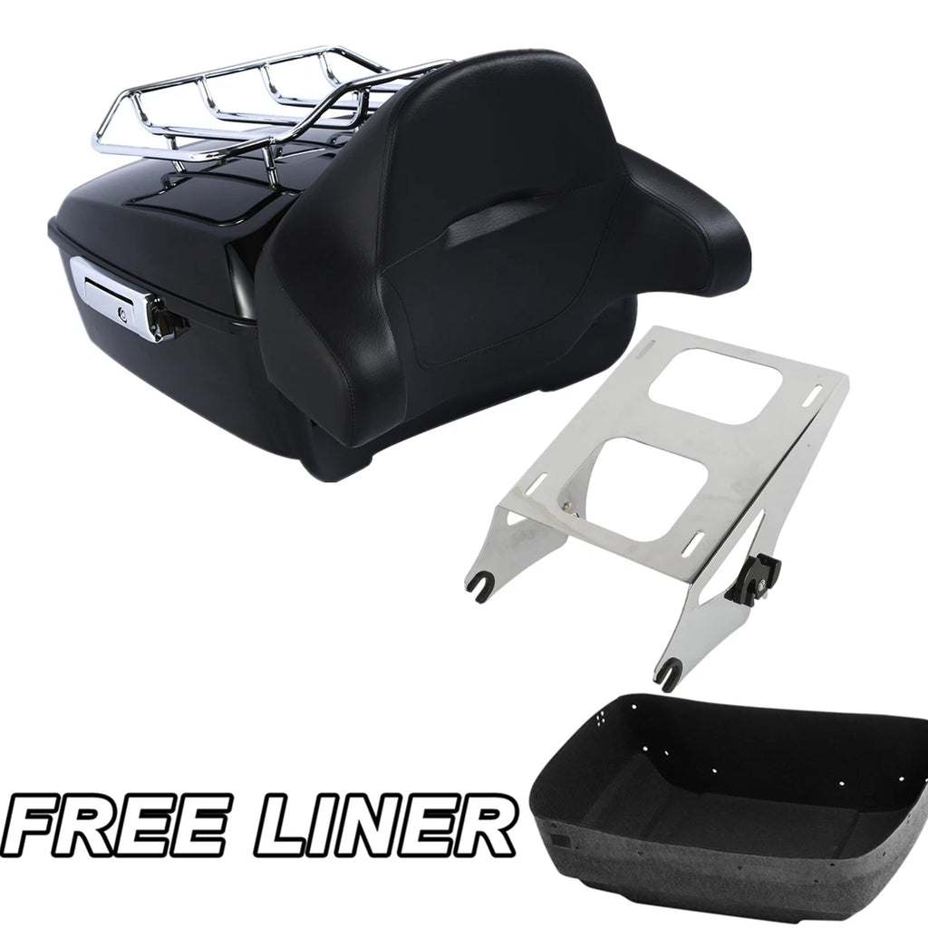 Backrest Pad for Harley Touring Street Glide (2014–2018)