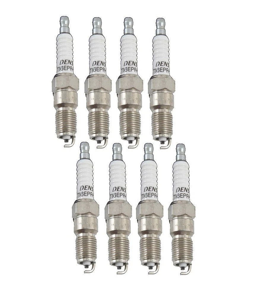 Set of 8 Spark Plugs for Buick Cadillac Chevy Ford GMC (Denso)