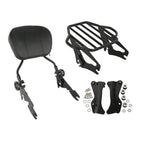 Backrest Sissy Bar with Luggage Rack for Harley Touring (2014–2023)