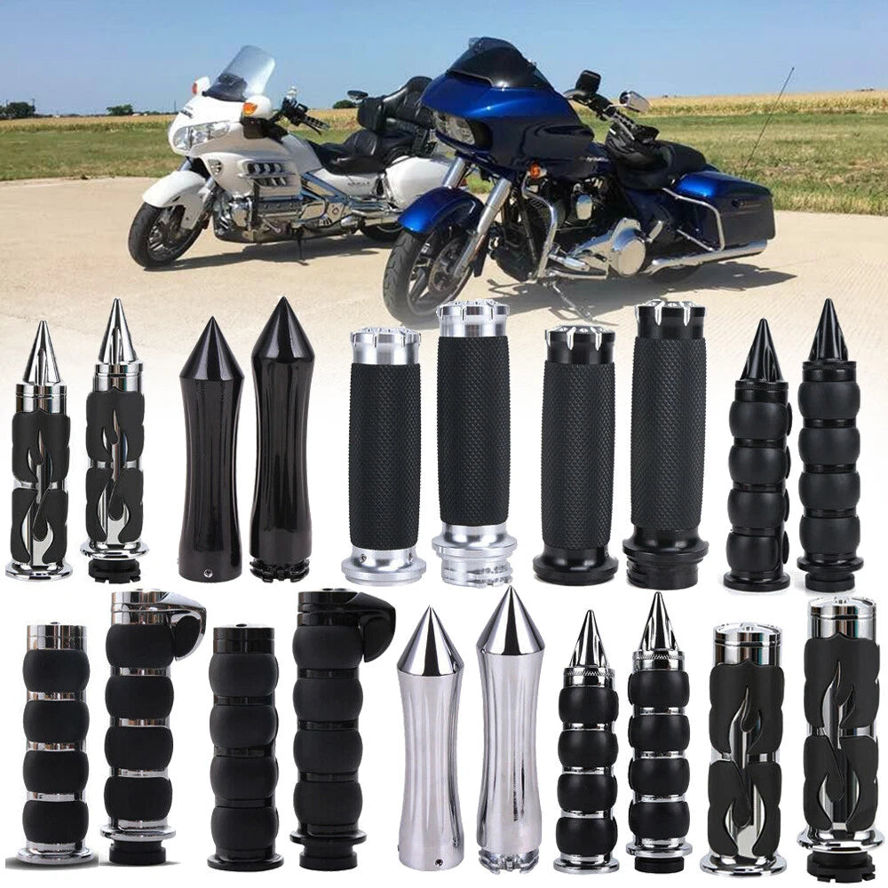 1 Inch Handle Bar Hand Grips for Harley Sportster XL883 XL1200