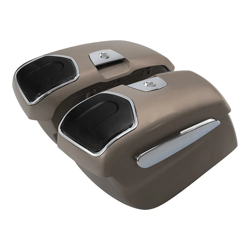 Saddlebags Speaker Cutout for Indian Chieftain Dark Horse (2019–2025) Bronze Smoke