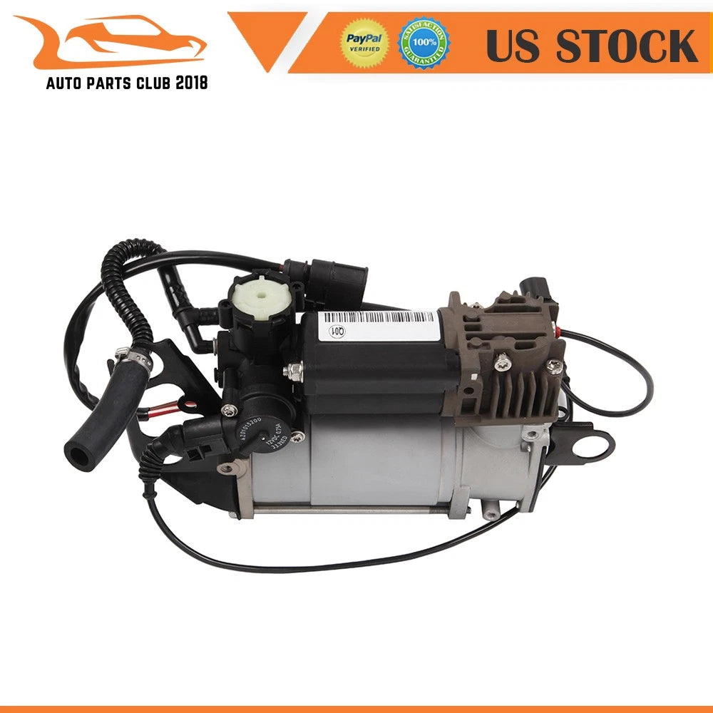 Air Suspension Compressor Pump + Valve Block for Audi Q7 (2007–2015)