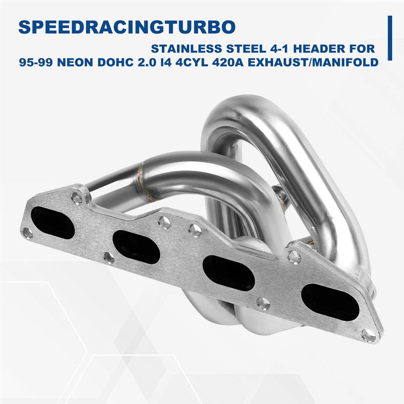 4-1 Header Exhaust Manifold for Dodge Neon (1995–1999) 420A Stainless Steel