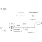 Optical Fiber Sensor FN-D202 for M3 (24V NPN/PNP)