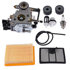 Carburetor Kit with Air Filter & Spark Plug for TS700 TS800 (WJ114 HS-314A)