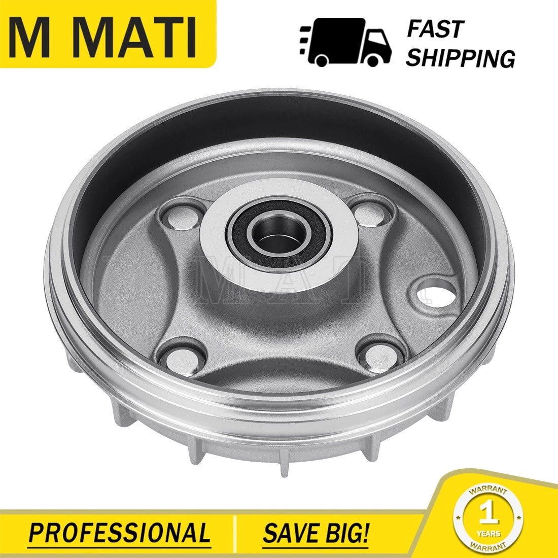 Front Brake Drum 44600-HN4-670 for Honda Rancher 350 (2000–2006)