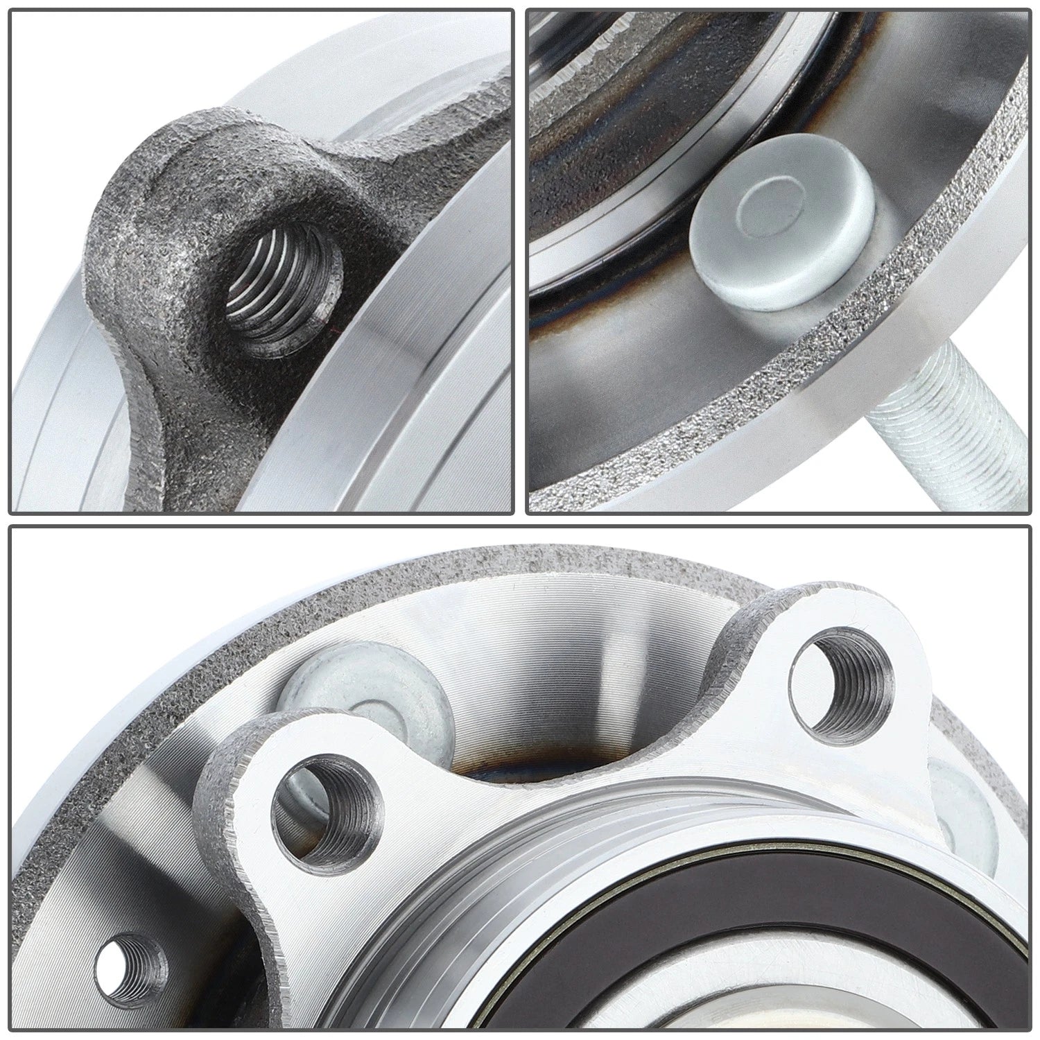 Set of 2 Wheel Bearing & Hub for Lincoln MKT MKS Ford Flex (2009–2019)