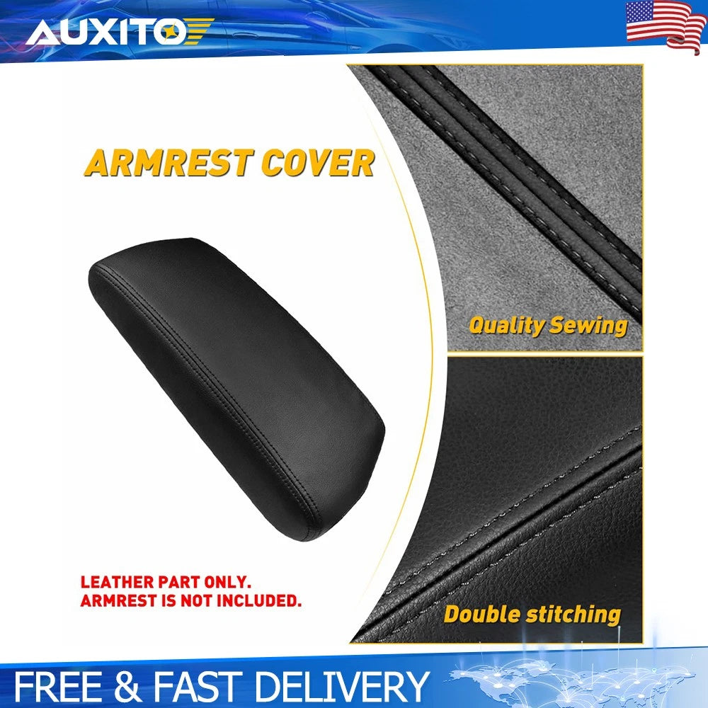Leather Center Console Armrest Cover Lid for Kia Optima (2016–2020)