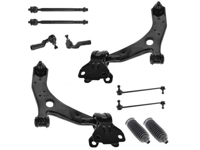 Front Control Arm Ball Joint Tie Rod Sway Bar Link Kit for Mazda 3 (2004–2009)