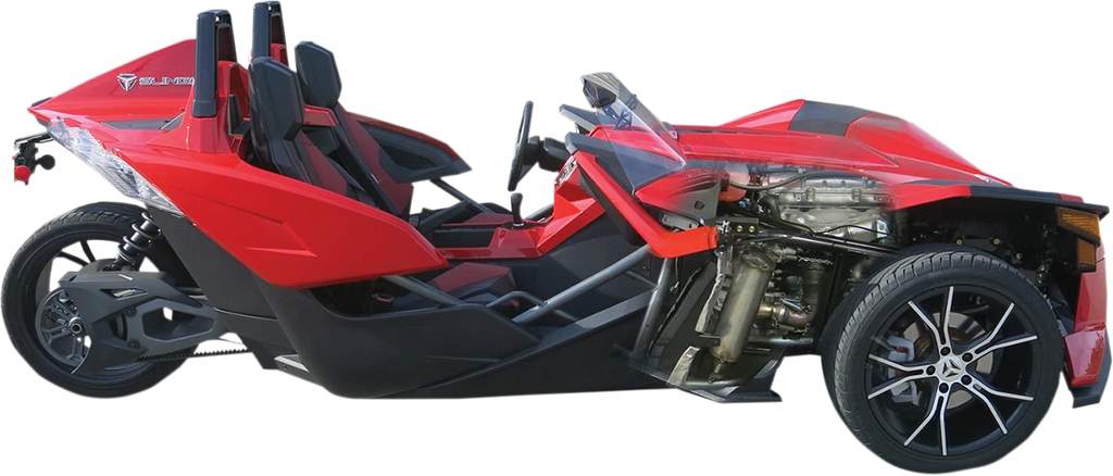 BASSANI Exhaust Muffler for Slingshot (2015–2023) - Stainless Steel
