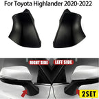 Left Driver Side Rearview Mirror Triangle Base Cover for Toyota Highlander (2014–2019)